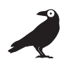 Brother's Grimm Bistro crow logo